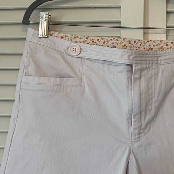 Marc Jacobs pants 10 women cropped capris clamdiggers pink - Picture 3 of 10